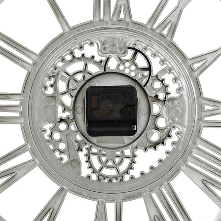 Horloge avec mécanisme Ricky diam 40 cm métal chromé