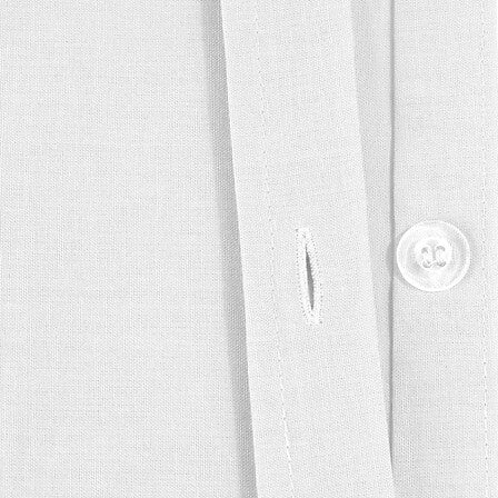 Housse de couette 2 personnes 240 x 220 cm coton blanc