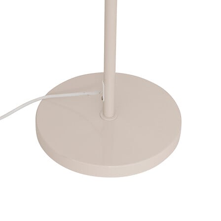Lampadaire droit haut 150 cm argile