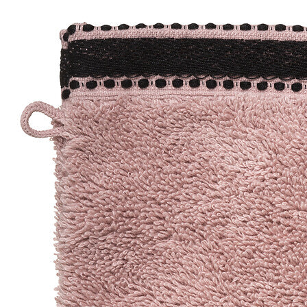 Lot de 2 gants 15 x 21 cm coton 550 gsm rose