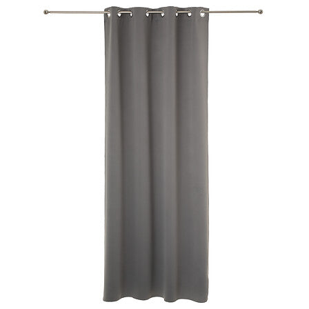 Lot de 2 rideaux occultants 135 x 240 cm gris
