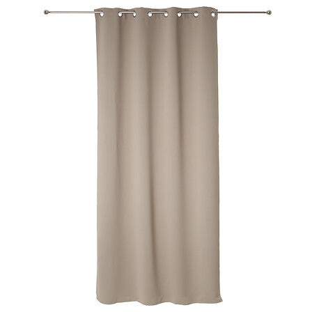 Lot de 2 rideaux occultants 135 x 240 cm lin