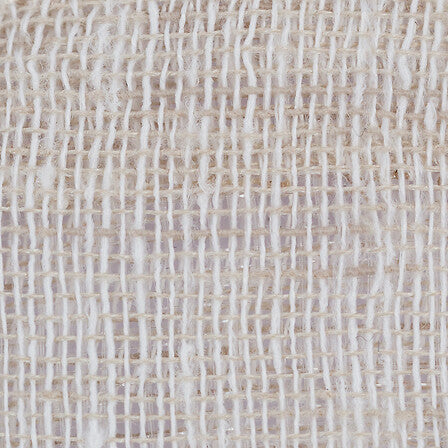 Lot 2 voilages 60x90 cm lin polyester