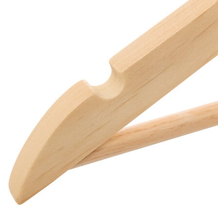 Lot de 4 cintres bois