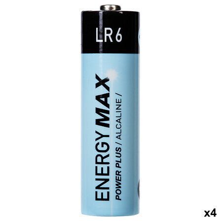 Lot de 4 piles LR06 avec display