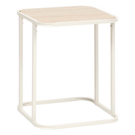 Lot de 2 tables gigognes – Beige
