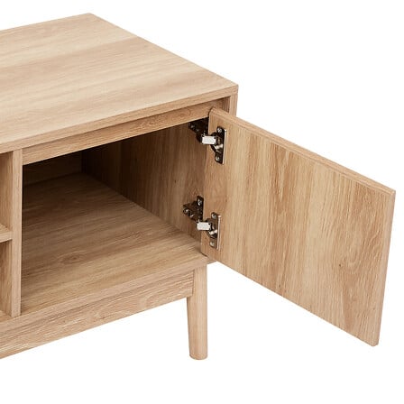 Meuble TV – Beige, pratique et design