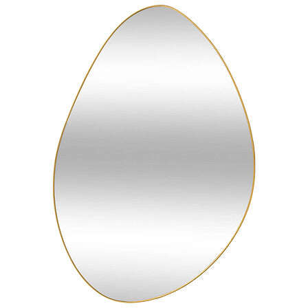 Miroir forme organique 40 x 60 cm plastique