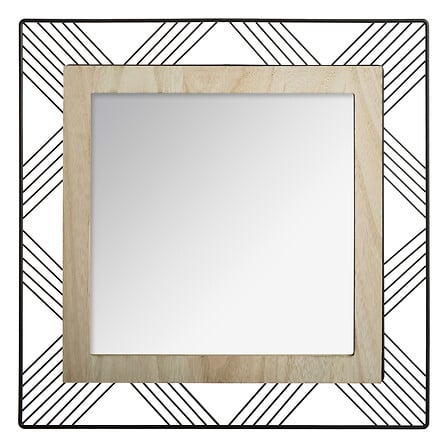 Miroir mural carré 45 × 45 cm
