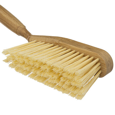 Ensemble balayette et pelle de ménage – Bois et métal vert foncé