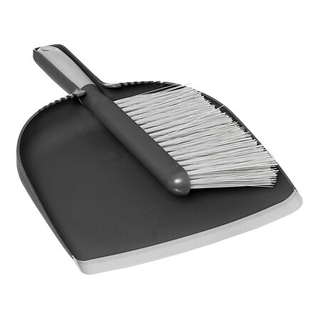 Pelle balayette plastique gris