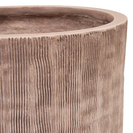 Cache-pot Romia D. 30 x H. 38 cm céramique marron