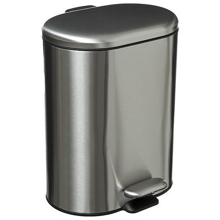 Poubelle softclose à pédale Sili métal 6 l