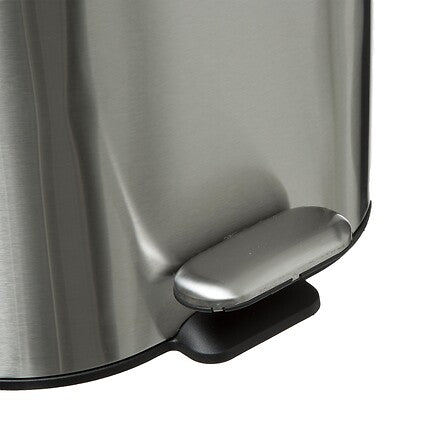 Poubelle softclose à pédale Sili métal 6 l