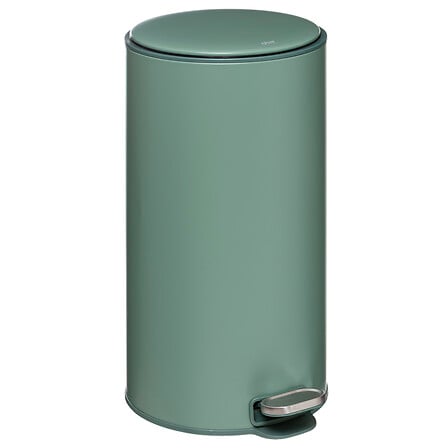 Poubelle métal vert