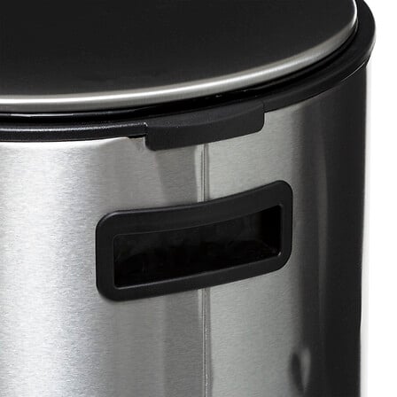 Poubelle à pédale Delta 30 l métal inox