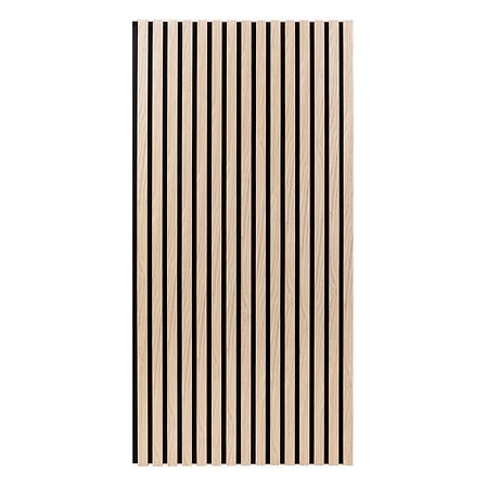 Panneau mural décoratif 120 x 60 MDF effet bois clair