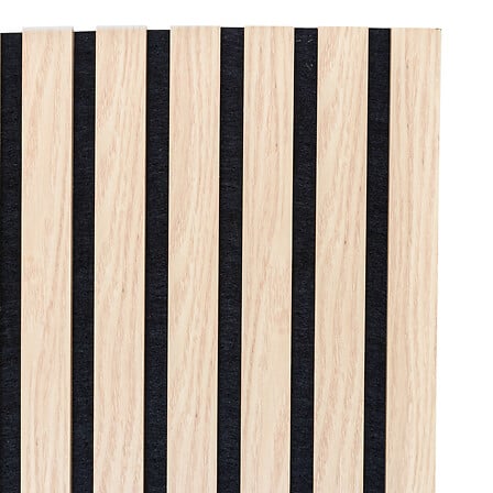 Panneau mural décoratif 120 x 60 MDF effet bois clair