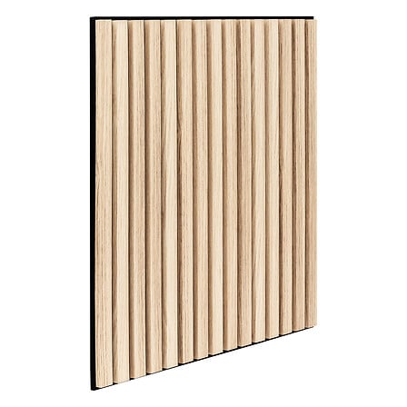 Panneau mural décoratif 60 x 60 MDF effet bois clair
