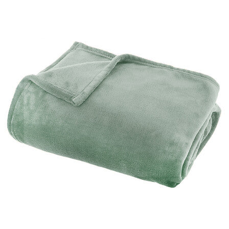 Plaid uni vert céladon