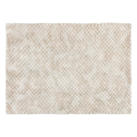 Plaid fourrure jacquard 120 x 160 cm