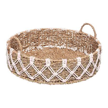 Plateau macramé