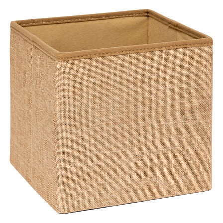 Pouf toile de jute