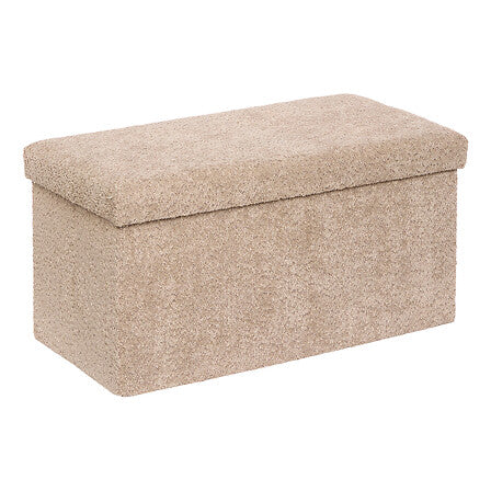 Pouf pliant avec coffre