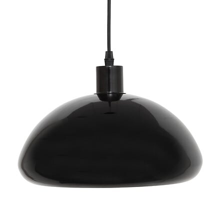 Suspension Savio diam 27 cm métal noir