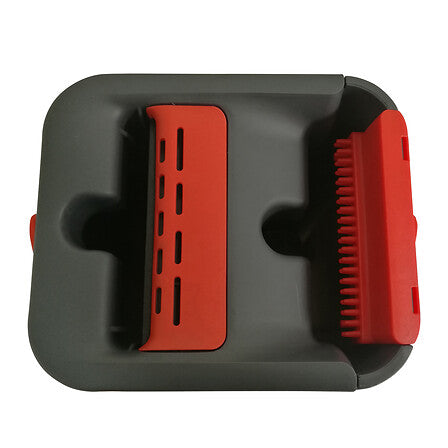 Seau mécanique 2 bacs 2 x 3,5 l avec balai mop