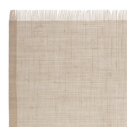 Set de table à franges 45 x 30 cm naturel