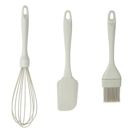 Set de pâtisserie 3 ustensiles en silicone