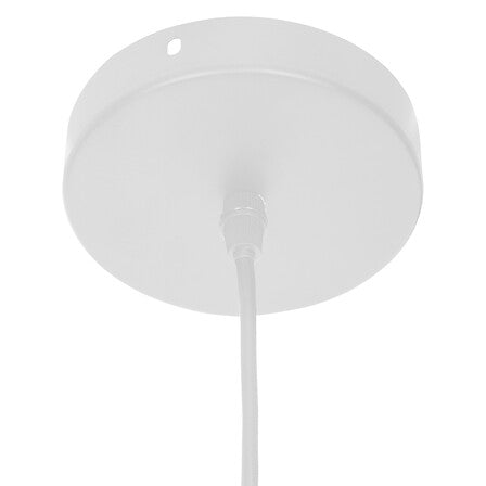 Suspension pétales diam 72 cm lin beige