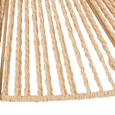 Suspension en corde naturelle 58 cm