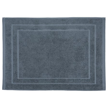 Tapis de bain 50 x 70 cm coton 700 gsm gris foncé