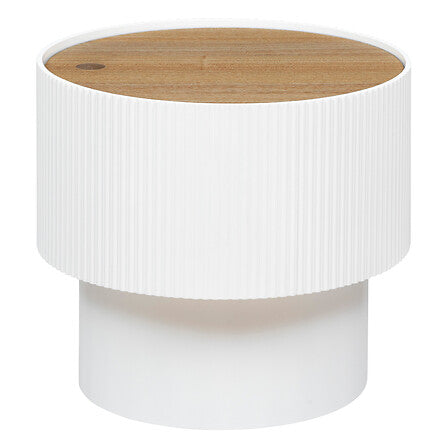 Table d'appoint blanche