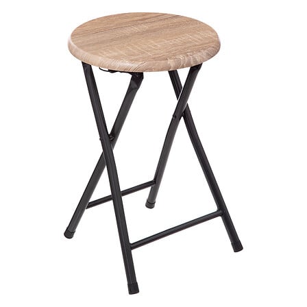 Tabouret pliant MDF bois