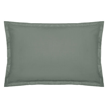 Taie d'oreiller 50 x 70 cm coton céladon