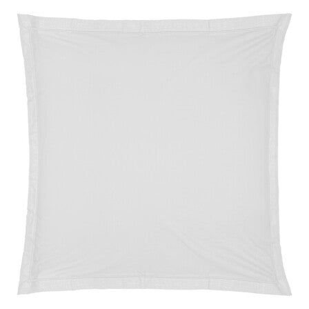 Taie d'oreiller 63 x 63 cm coton blanc