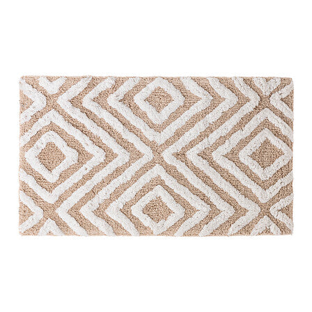 Tapis de bain coton 40 x 70 cm en box présentoir