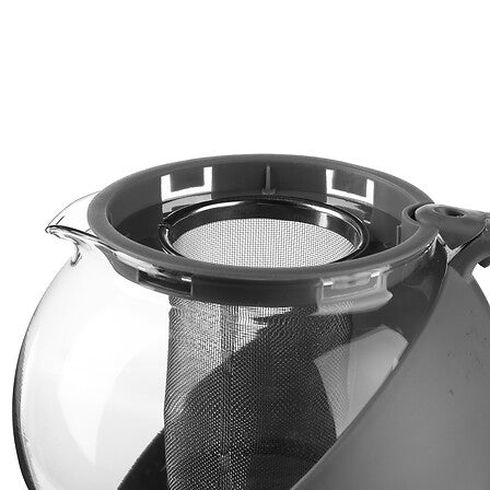 Théière 1,25 l verre assorti