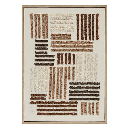 Toile marron