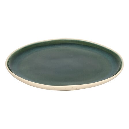 Assiette plate Wonja diamètre 27 cm vert