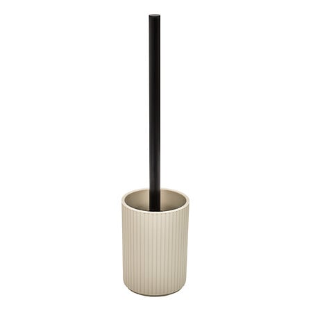 Brosse WC beige