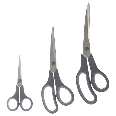 Lot de 3 ciseaux multi-usages Essentiel
