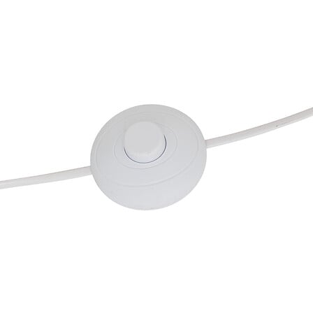 Lampadaire Keyah D. 28 x H. 111 cm blanc