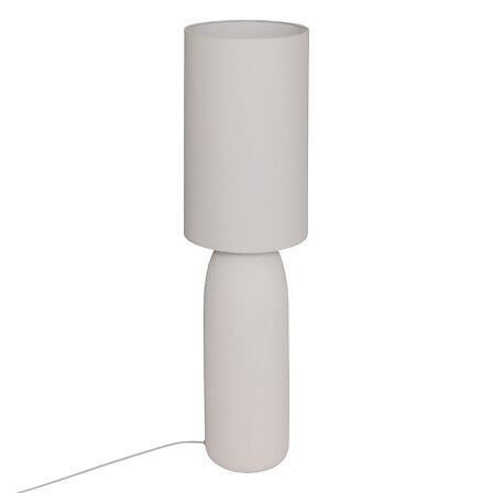 Lampadaire Keyah D. 28 x H. 111 cm blanc