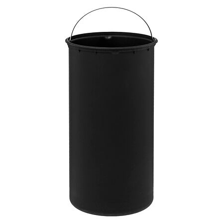 Poubelle à pédale Modern color 30 l métal et bambou noir