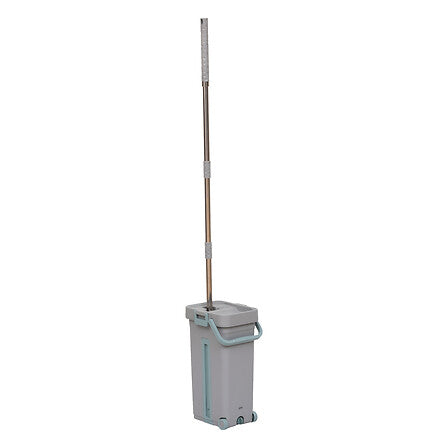 Seau mécanique 2 bacs 2 x 6,5 l avec balai mop
