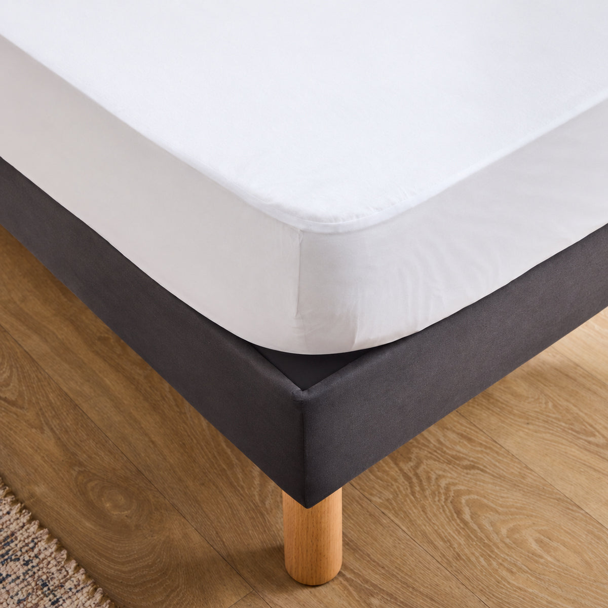 Protège-matelas 160x200 cm éponge anti-acariens